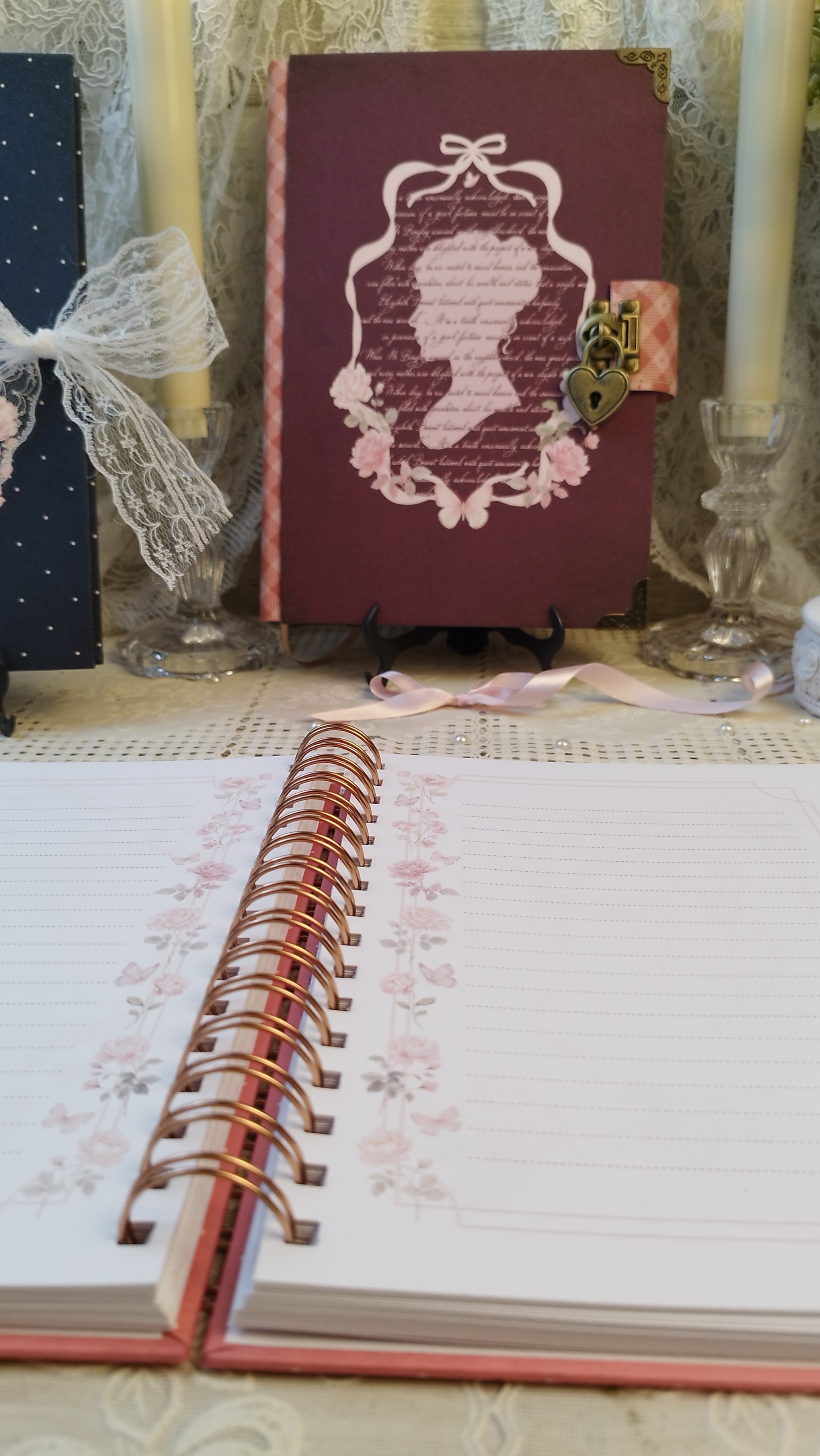 Arquivo Diário Coleção Laços e Rosas Wireo 14