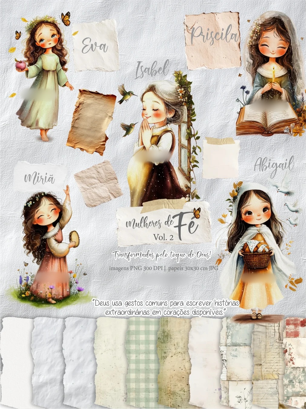 Arquivo Kit Digital Mulheres de Fé Vol 2 1