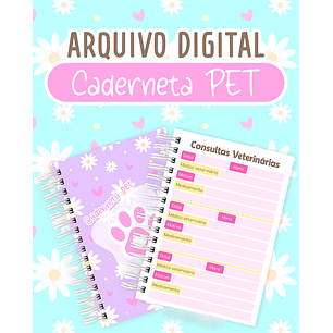 Arquivo Caderneta Pet