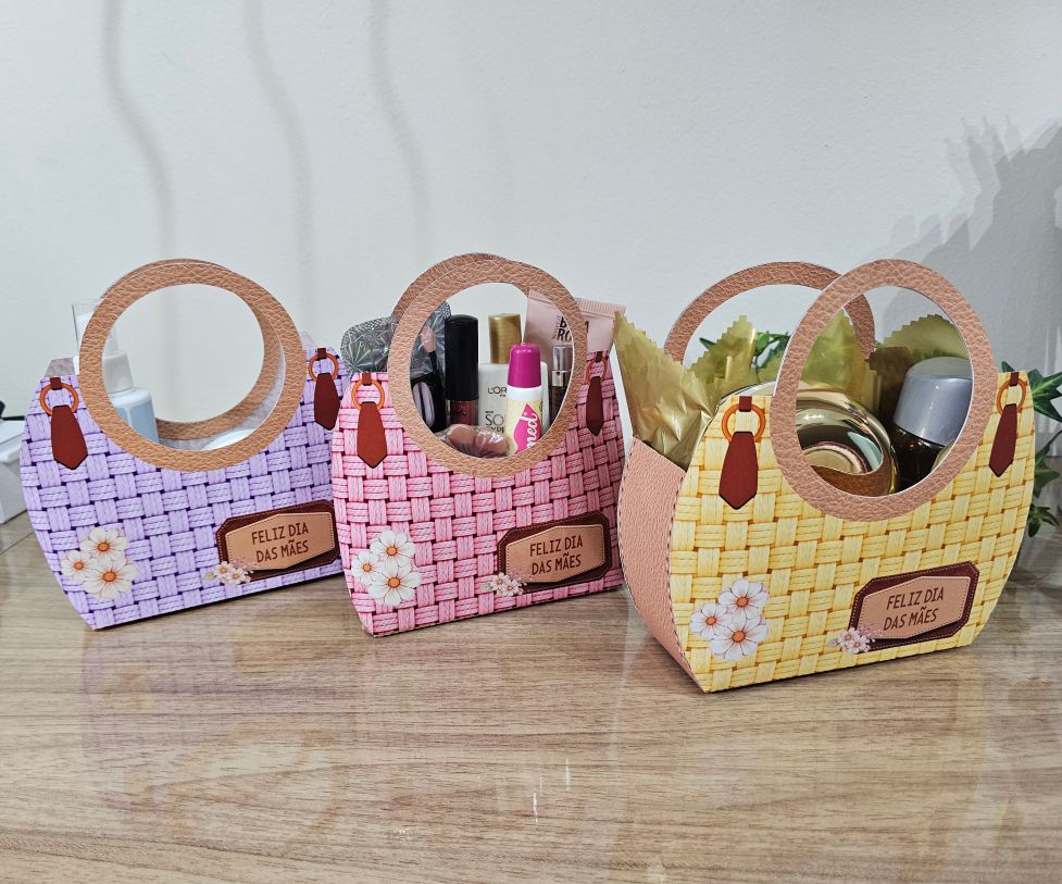 Arquivo Dia das Mães Bolsas com Alça M 18x17x6 cm 3