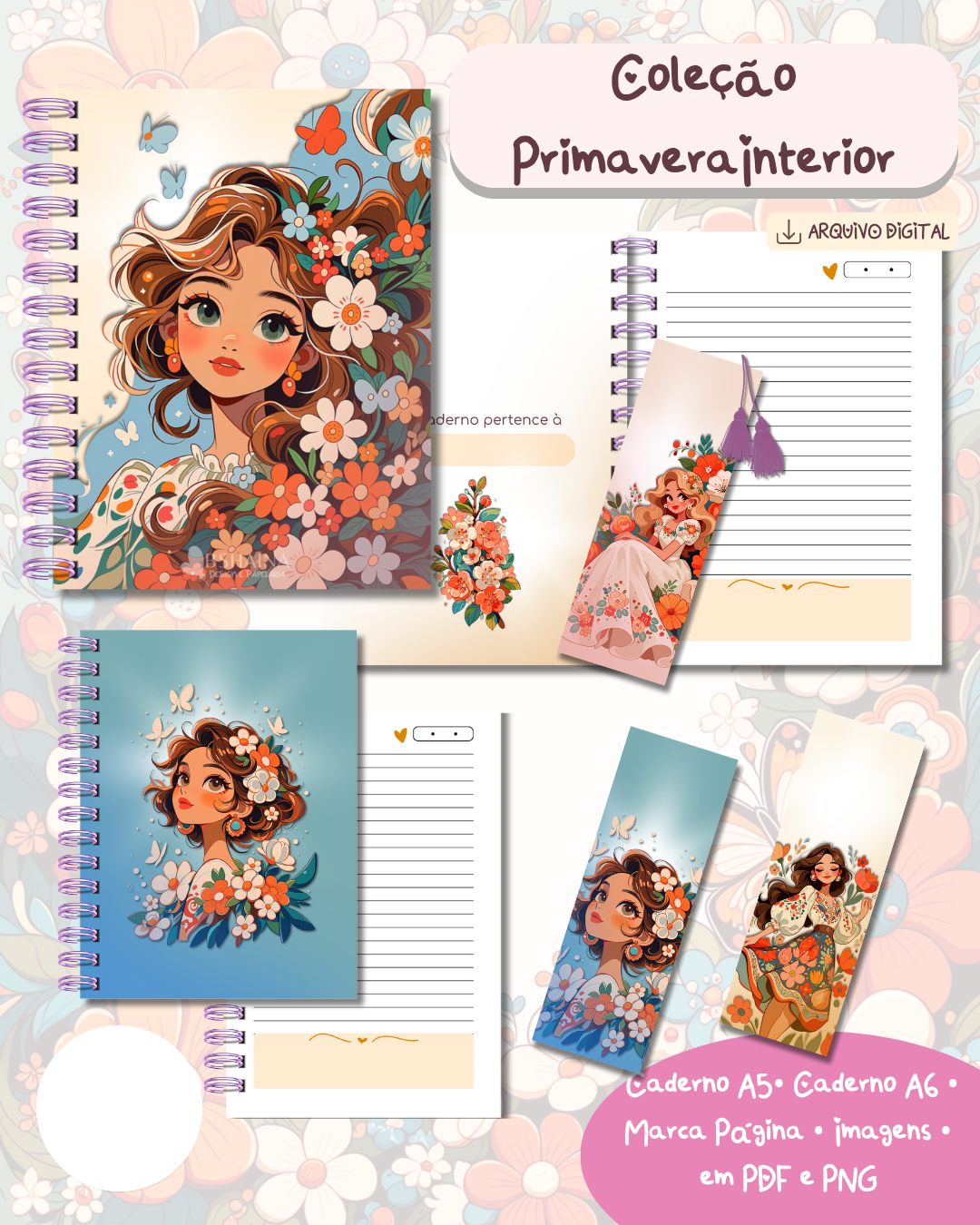 Arquivo Encadernação Coleção Primavera Interior 1