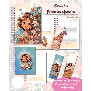 Arquivo Encadernação Coleção Primavera Interior