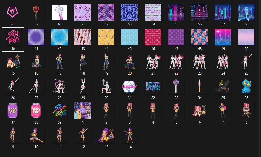 Arquivo Kit Digital Guerreiras do K-pop 2