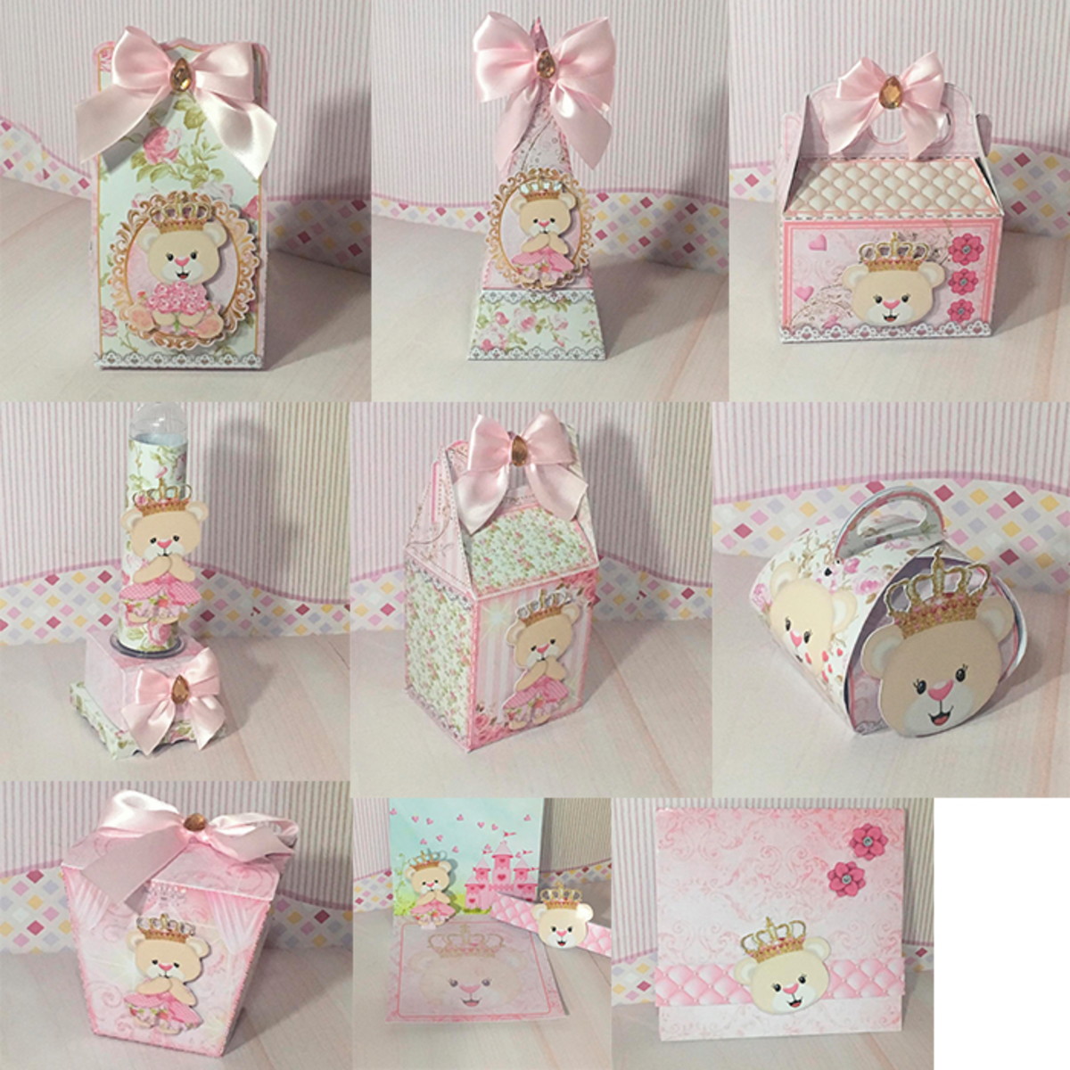 Arquivo de Corte Ursinha Princesa 1