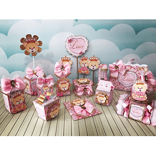 Arquivo de Corte Ursinha Princesa