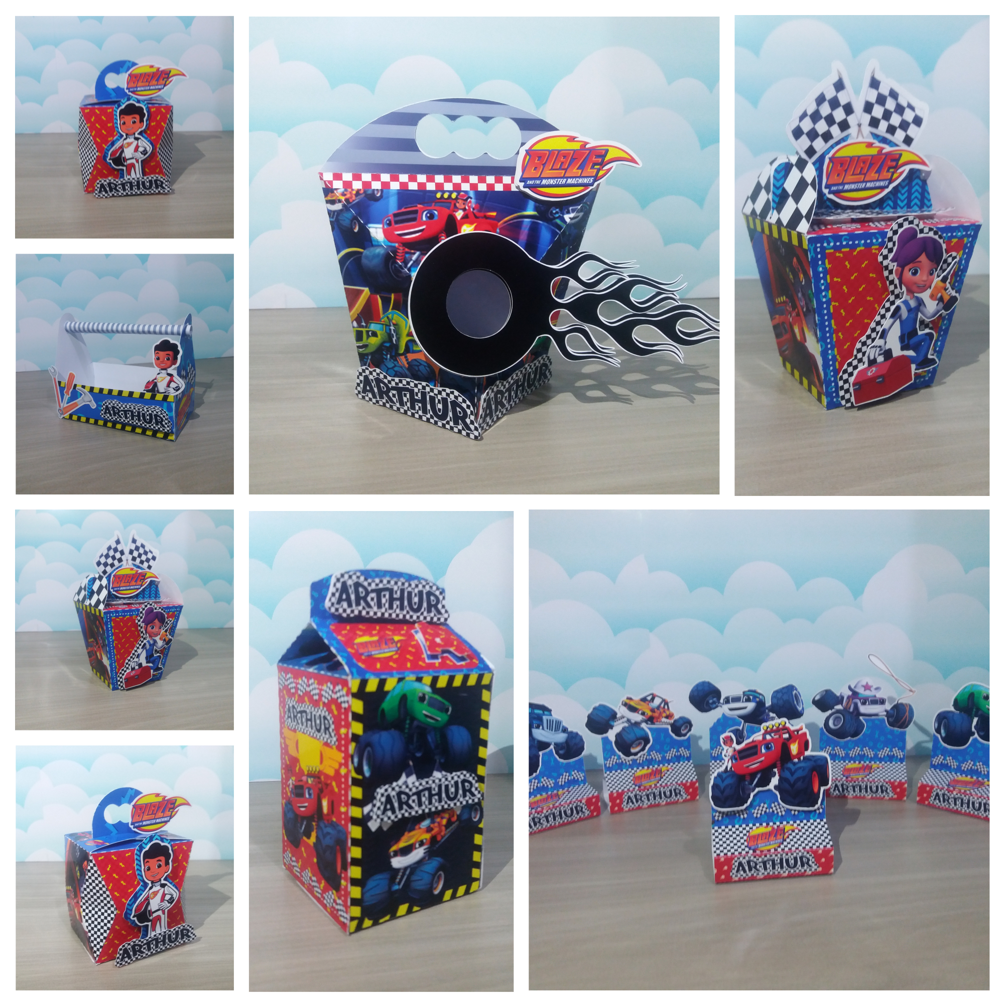 Arquivo de Corte Blaze Machine 1