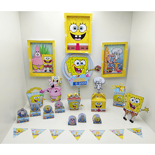 Arquivo de Corte Bob Esponja 