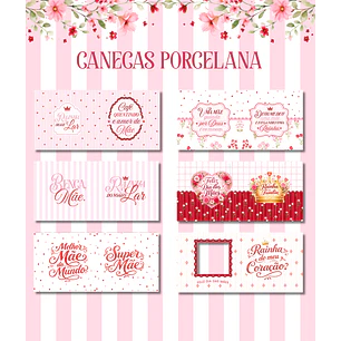 ARQUIVO DIA DAS MAES SUBLIMAÇÃO CANECA 10X21