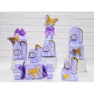 Arquivo de Corte Borboleta Lilás