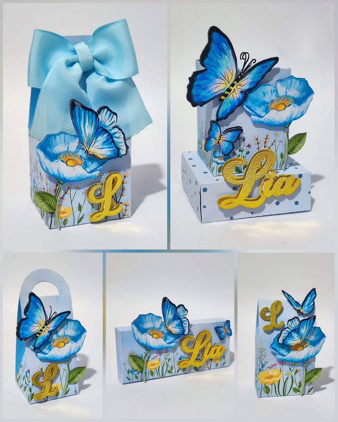 Arquivo de Corte Borboleta Azul 1