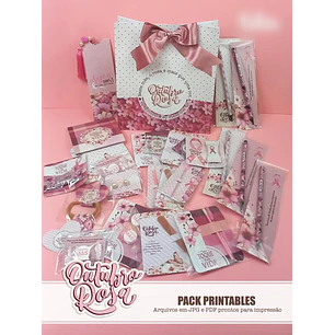 Arquivo De Corte Kit Outubro Rosa