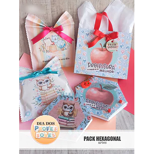 Arquivo Dia dos Professores Pack Hexagonal 