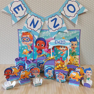 Arquivo de Corte Bubble Guppies 