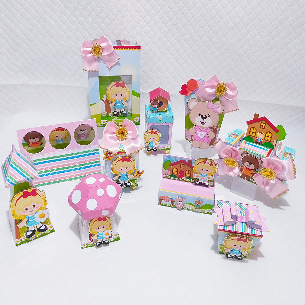 Arquivo de Corte Cachinhos Dourados  1