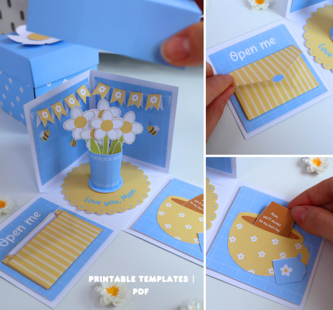 Arquivo Dia das Mães Caixa Explosão Margaridas 1