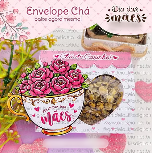 Arquivo Dia das Mães Envelope Chá 1