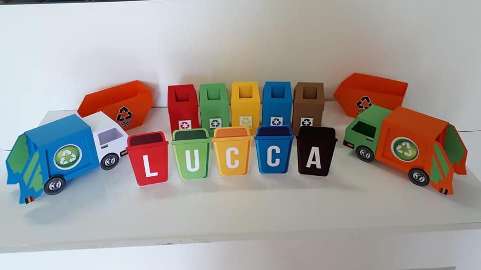 Arquivo de Corte Caminhão de Lixo  1