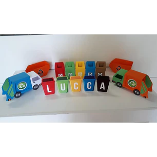 Arquivo de Corte Caminhão de Lixo 