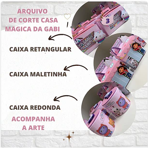 Arquivo de Corte Casa Mágica da Gabby