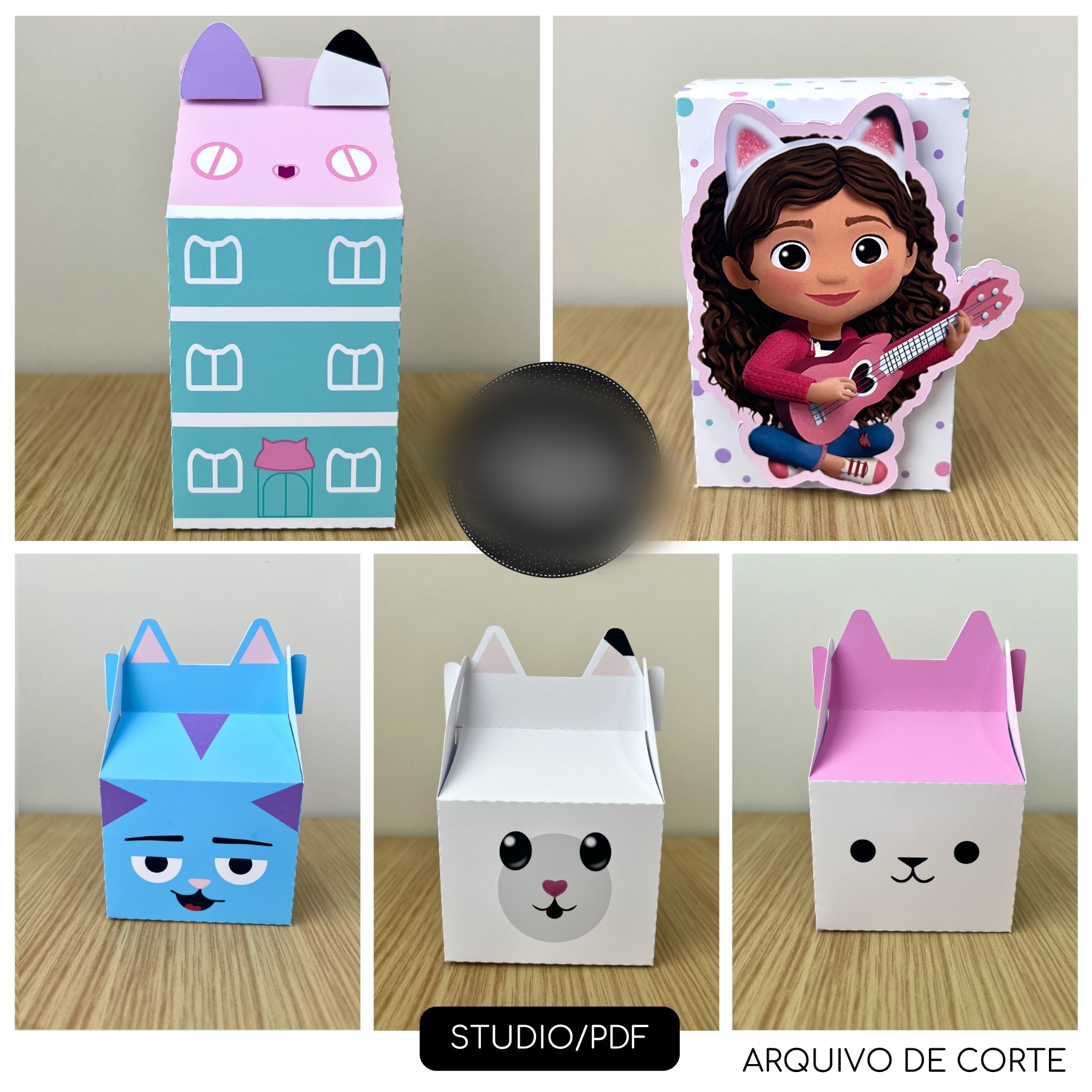 Arquivo de Corte Casa Mágica da Gabby 1