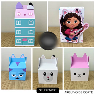 Arquivo de Corte Casa Mágica da Gabby