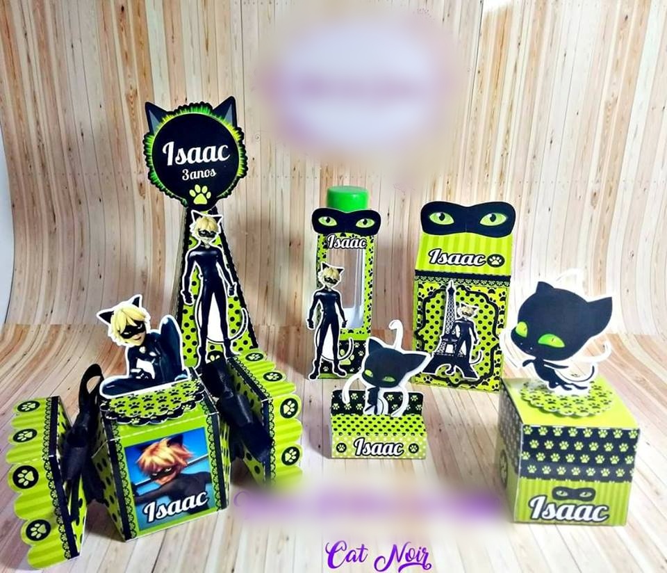 Arquivo de Corte Cat Noir  1