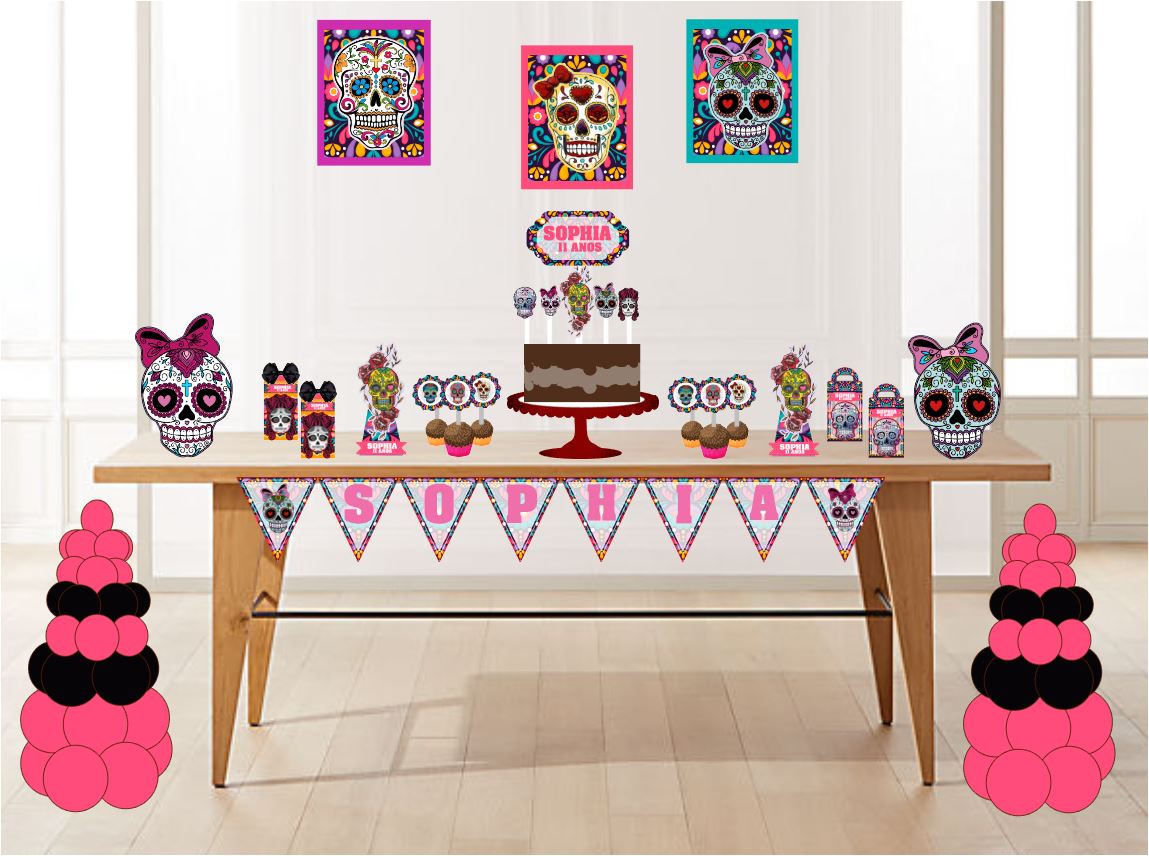 Arquivo de Corte Caveira Mexicana  1