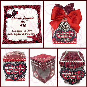 Arquivo de Corte Chá de Lingerie