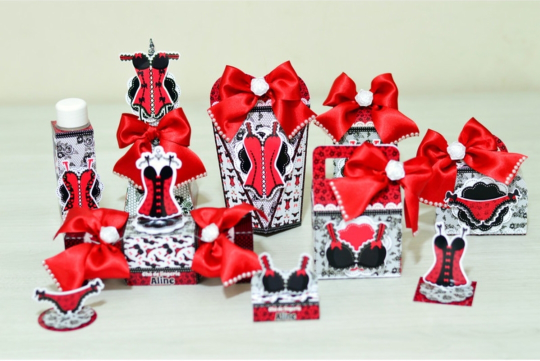 Arquivo de Corte Chá de Lingerie  1