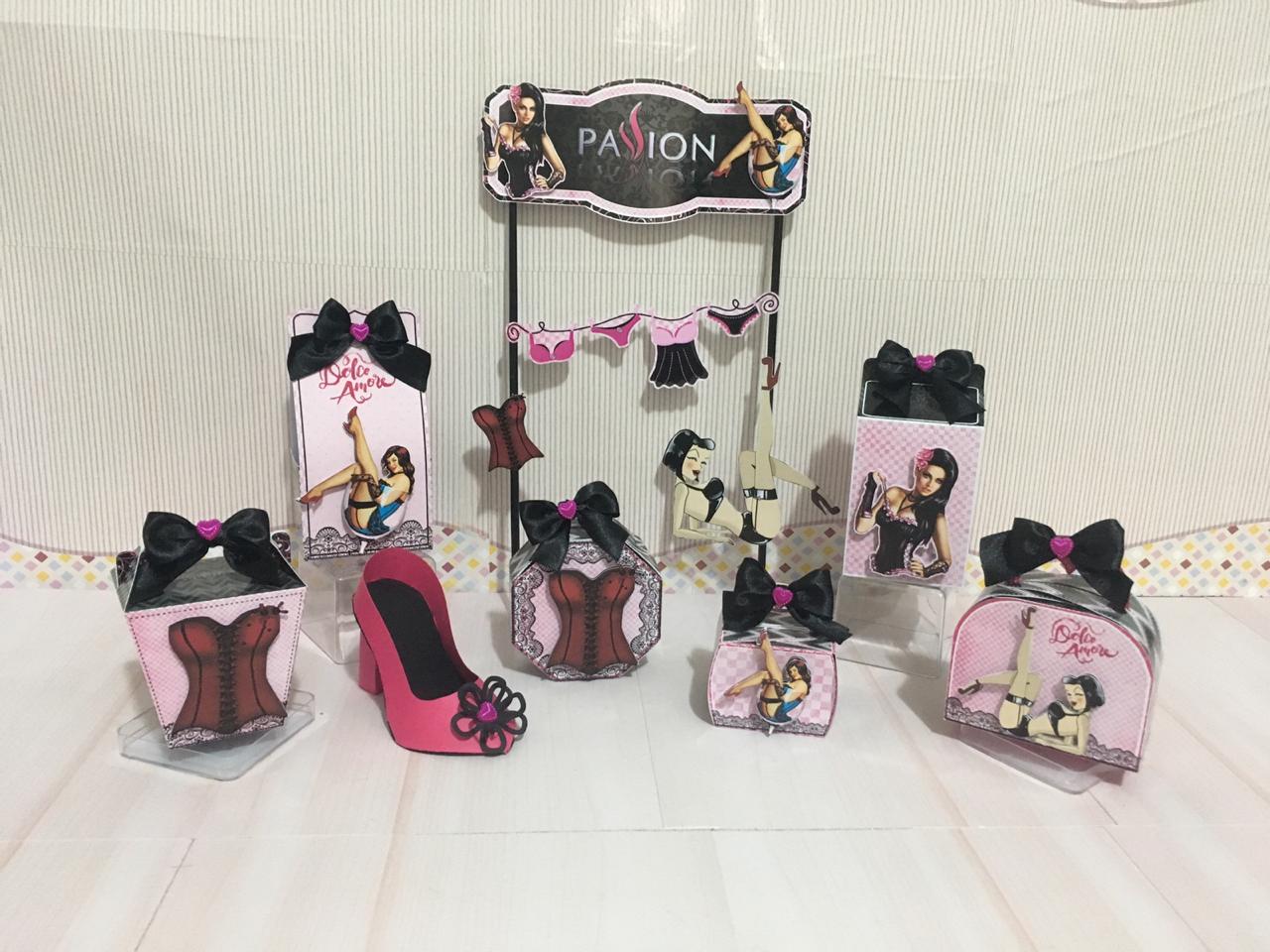 Arquivo de Corte Chá de Lingerie  1