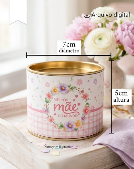 Arquivo Dia das Mães Adesivo Tubolata  3