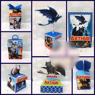 Arquivo de Corte Como Treinar seu Dragão