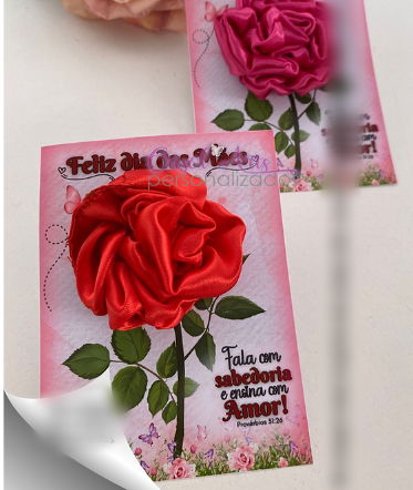 Arquivo Dia das Mães Card Xuxinha de Cetim 1