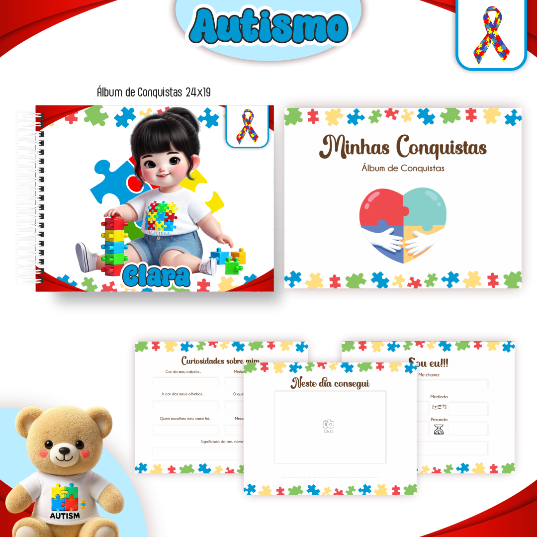 Arquivo Encadernação Combo Escolar Autismo 2
