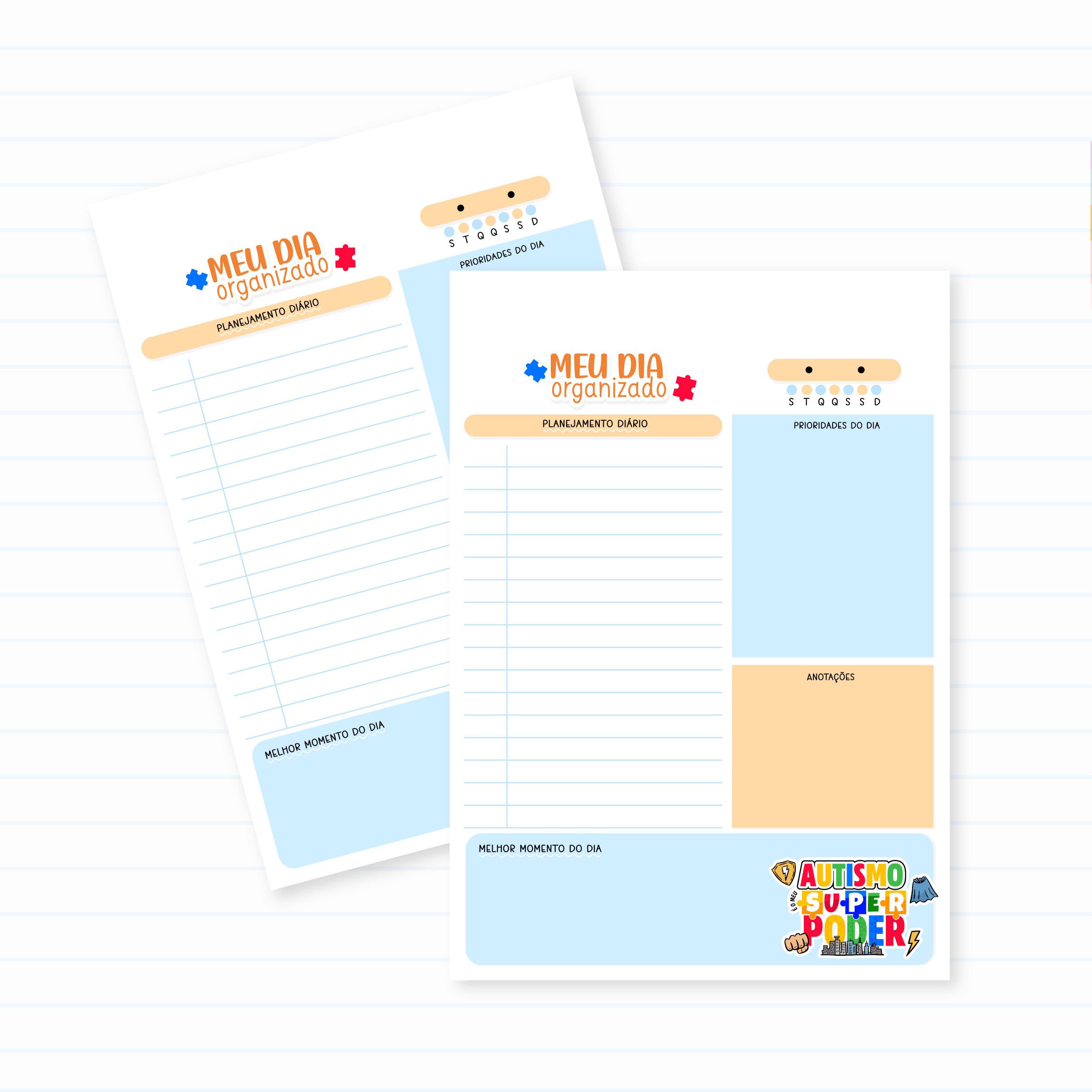 Arquivo Encadernação Combo Escolar Autismo  10