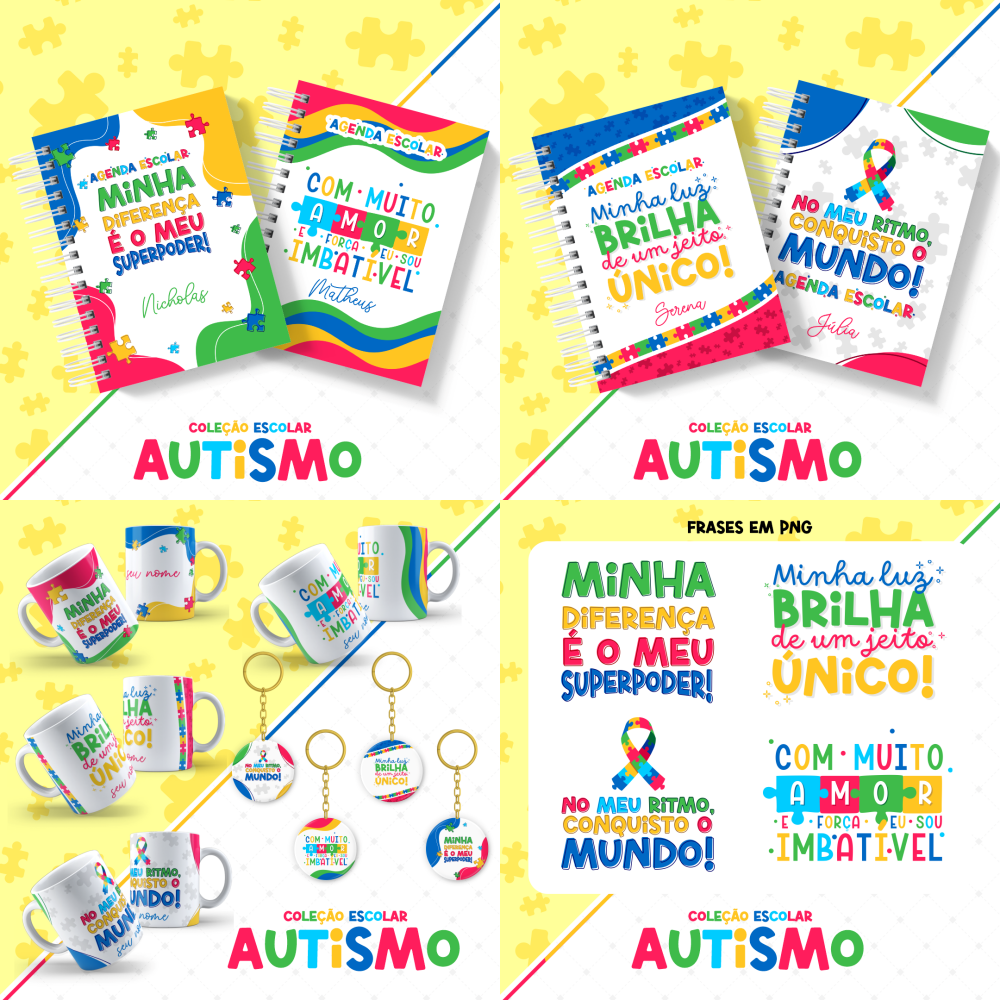 Arquivo Encadernação Coleção Escolar Autismo  1