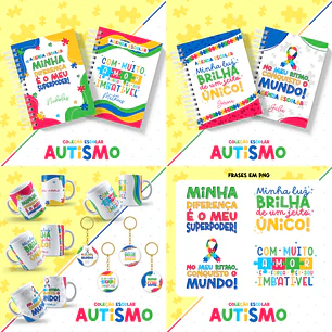 Arquivo Encadernação Coleção Escolar Autismo 