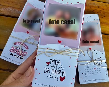 Arquivo Dia dos Namorados Caixa Para Barra de Chocolate 1