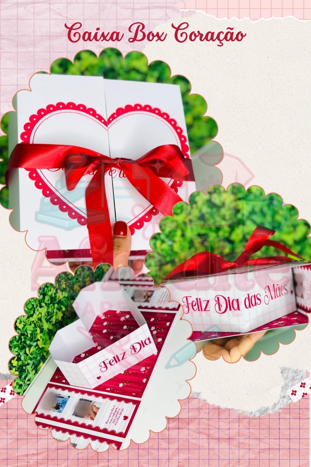 Arquivo Dia das Mães Caixa Box Coração 1