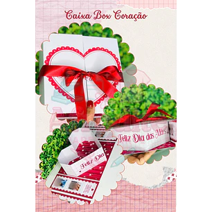 Arquivo Dia das Mães Caixa Box Coração