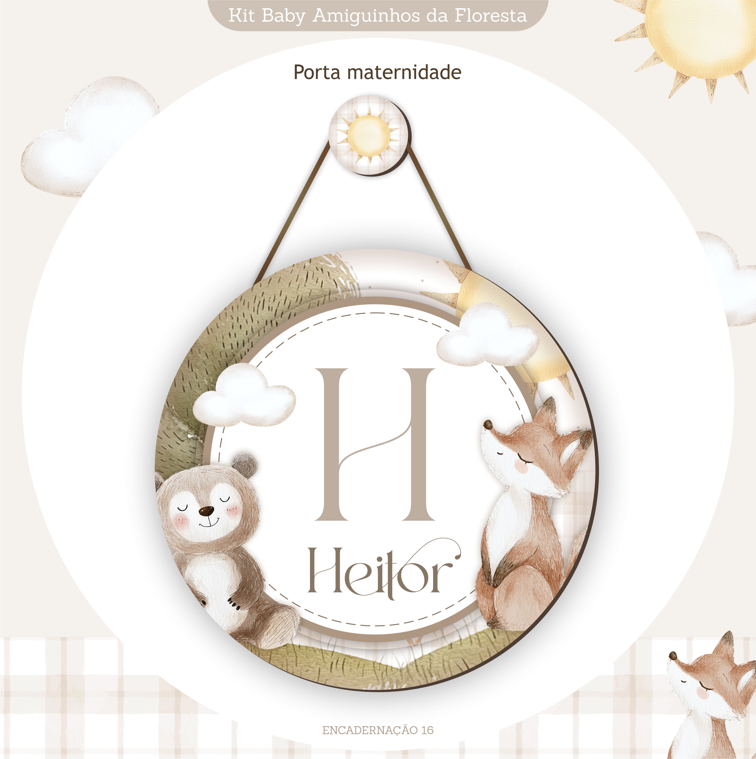 Arquivo Encadernação Baby Amiguinhos na Floresta 4