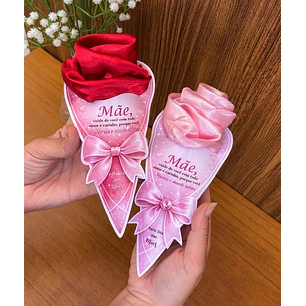 Arquivo Dia das Mães Cone Touca de Cetim