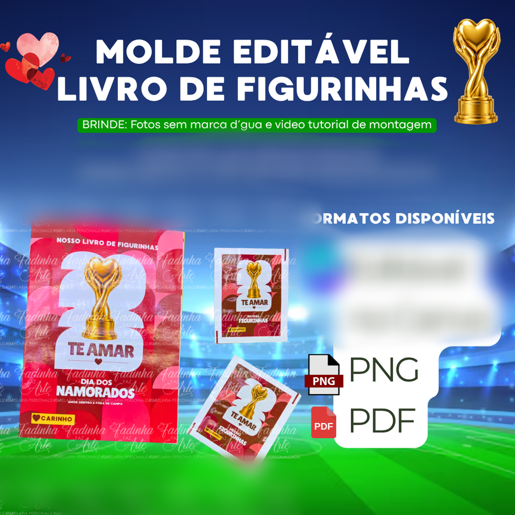 Arquivo Dia dos Namorados Livro de Figurinhas  1