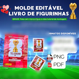 Arquivo Dia dos Namorados Livro de Figurinhas 