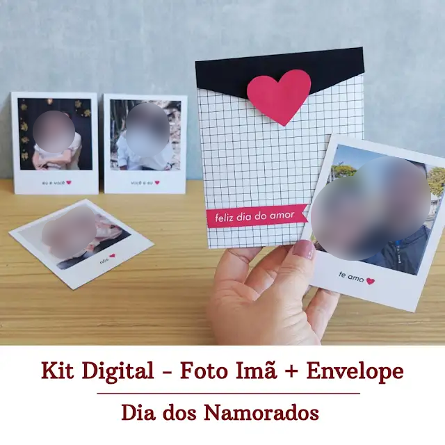 Arquivo Dia dos Namorados Envelope Com Imã 1