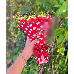 Arquivo Dia dos Namorados Buquê de Bombons Apaixonados 