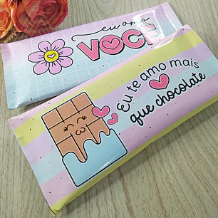 Arquivo Dia dos Namorados Barra de Chocolate 90g