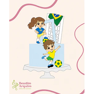 Arquivo Topo de Bolo Copa do Mundo