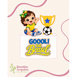 Arquivo Topo de Bolo Copa do Mundo