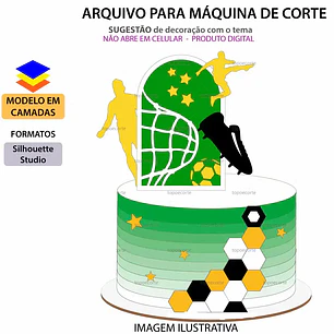 Arquivo Topo de Bolo Copa do Mundo